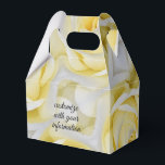 Gul rosenfavoritlåda presentaskar<br><div class="desc">anpassningsbar favoritlåda</div>