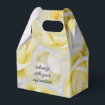 Gul rosenfavoritlåda presentaskar<br><div class="desc">anpassningsbar favoritlåda</div>