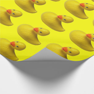 Gul Rubber anka Presentpapper
