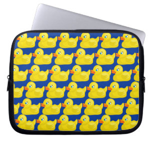 Gul Rubber Ducky tapetdesign för fantastisk Laptop Fodral