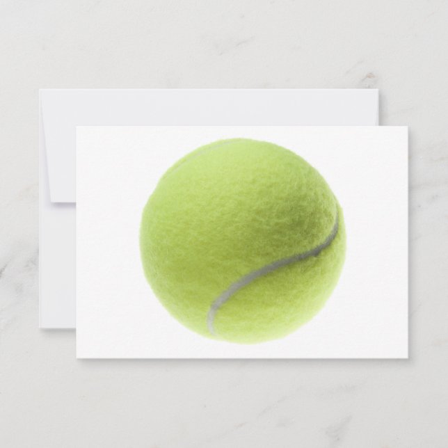 Gul skräddarsy mall för tennis boll (Framsida)