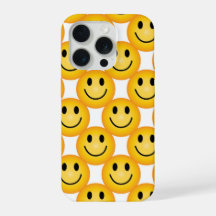 Gul Smiley Emoji Glad Ansikte Telefonfodral