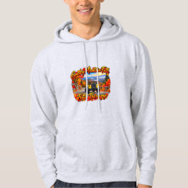 Gul_Smoky Mountain Höst Spårterapi Hoodie