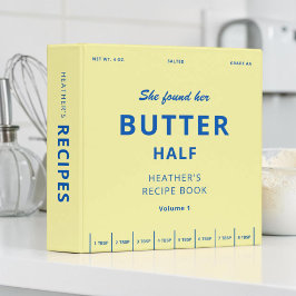 Gul smör hälften bröllopsfest receptbok