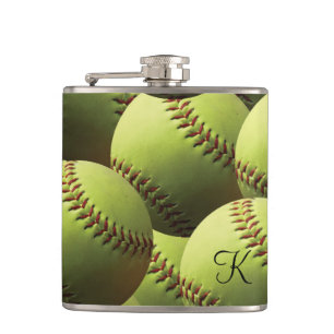 Gul softballtapet fickplunta