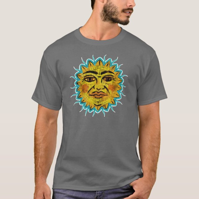 Gul Sol T Shirt (Framsida)