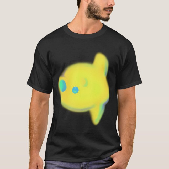 Gul Solabborre T Shirt (Framsida)