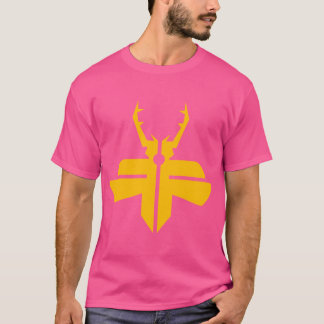 Gul spökmothbille t shirt