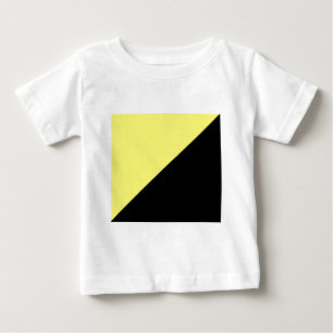 Gul & svart Anarcho kapitalismflagga T Shirt