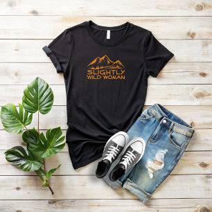 Gul svart vandringströja för resenärer t shirt