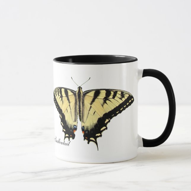 Gul Swallowtail ~-mugg Mugg (Höger)