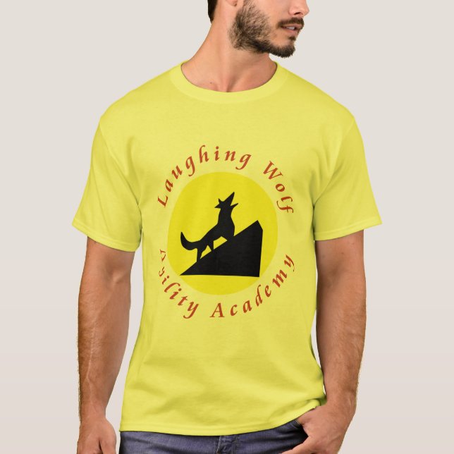 Gul T-tröja T-shirt (Framsida)