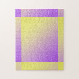 Gul till Lila Gradient Abstrakt Pussel