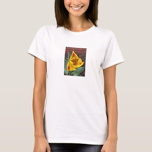 Gul Tulpan T-Shirt (Framsida)