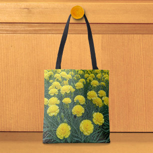 Gul Tulpan Totebag Tygkasse