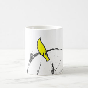 Gul Tweet Kaffemugg