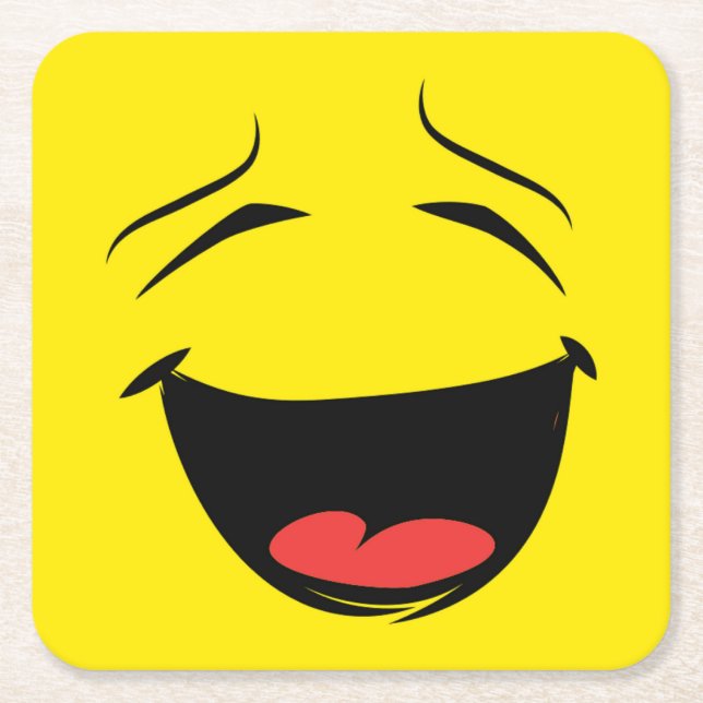 GUL UNDERLÄGG PAPPER KVADRAT (Framsidan)