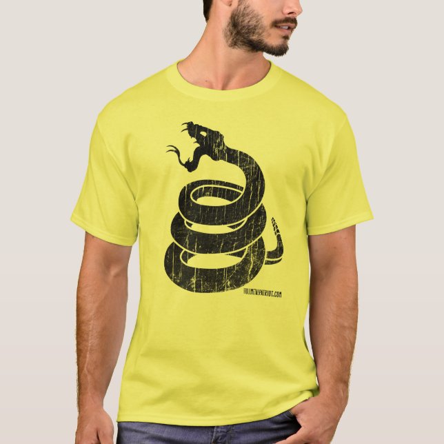 Gul utslagsplats för FMP Gadsden Tee Shirt (Framsida)