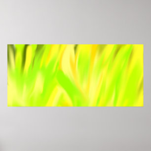 Gul vår blommoraffisch poster