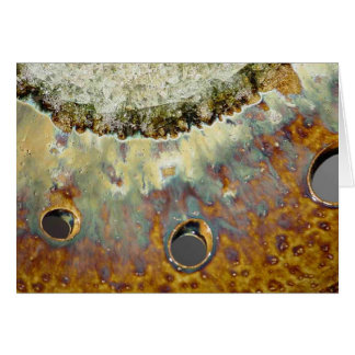 Gul vår hälsningskort