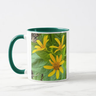 Gul Vilda Blommor Mugg