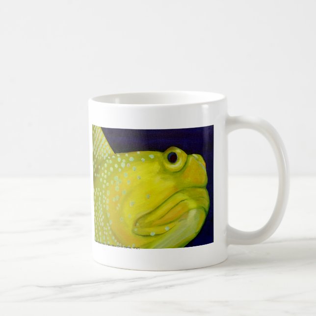 Gul WatchmanGobyfisk Kaffemugg (Höger)