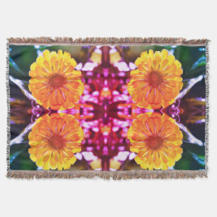 Gul Zinnia Mysfilt