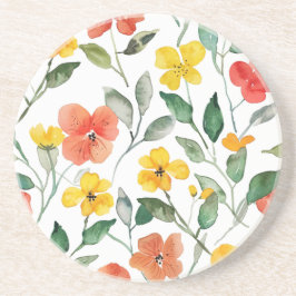 Gula Apelsinblommor Underlägg