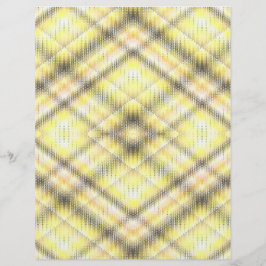 Gula Argyle Bulk Scrapbookpapper Sidor Reklamblad