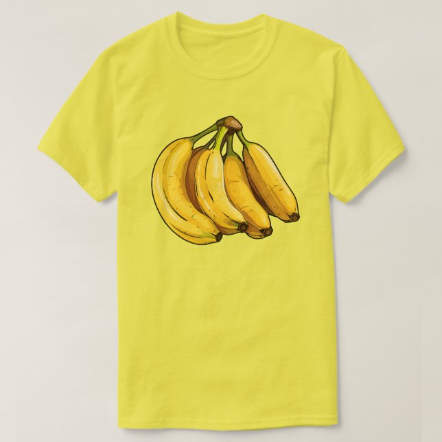 Gula bananer t shirt (Design framsida)