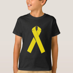 Gula bandprodukter och dräkt tee shirt