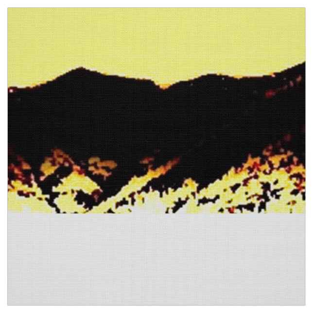 Gula berget tyg (Provkarta)