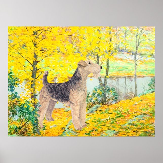 Gula blad poster (Framsidan)