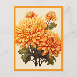 GULA BLOMMOR #1 VYKORT