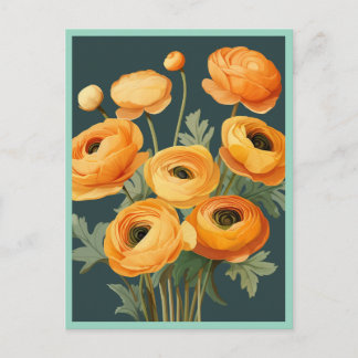 GULA BLOMMOR #2 VYKORT
