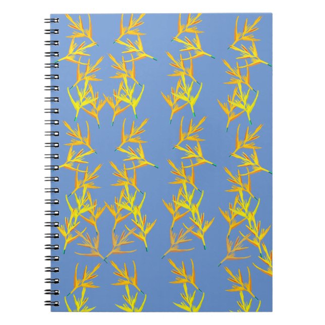 Gula blommor anteckningsbok (Framsidan)