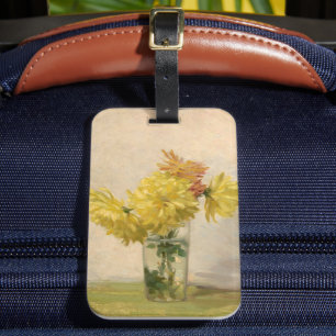 Gula blommor Bouquet   Edward Herbert Barnard Bagagebricka
