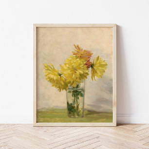 Gula blommor Bouquet Edward Herbert Barnard Poster