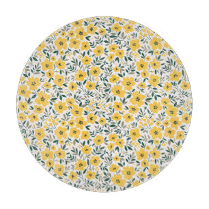 Gula blommor: Den moderna blommigten är sömlös.