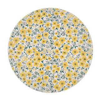 Gula blommor: Den moderna blommigten är sömlös.