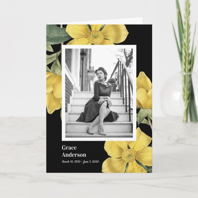 Gula blommor Firande i Life-programmet Program (Framsida)