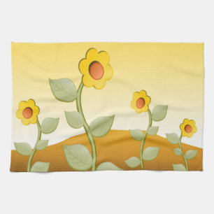 GULA BLOMMOR KÖKSHANDDUK