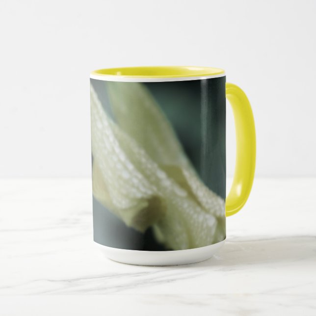 Gula blommor - morgondaggen mugg (Framsida höger)