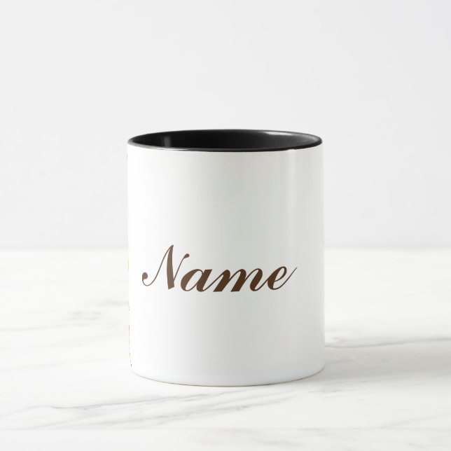 Gula blommor mugg (Center)