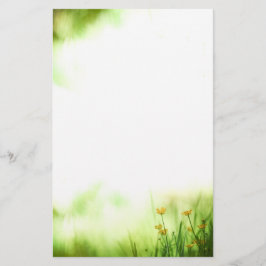 Gula blommor Nature Photo Brevpapper