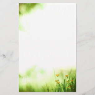 Gula blommor Nature Photo Brevpapper