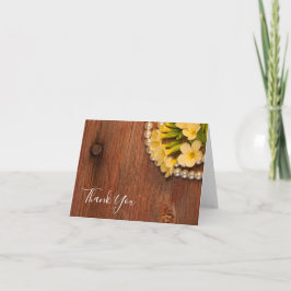 Gula blommor och Barn Wood Land Tack