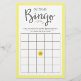 Gula blommor och Grått Löv Utandningsskjut