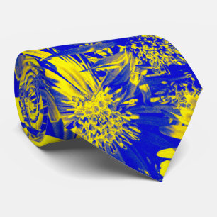 Gula blommor på Blue Slips