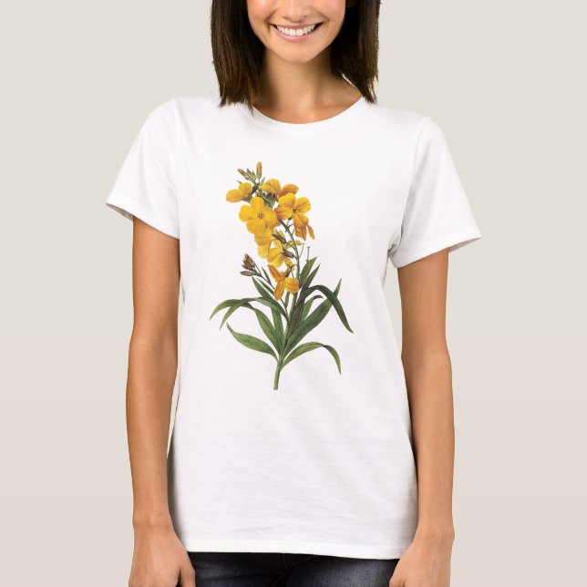 Gula blommor,Pierre Joseph Redouté Tee Shirt (Framsida)